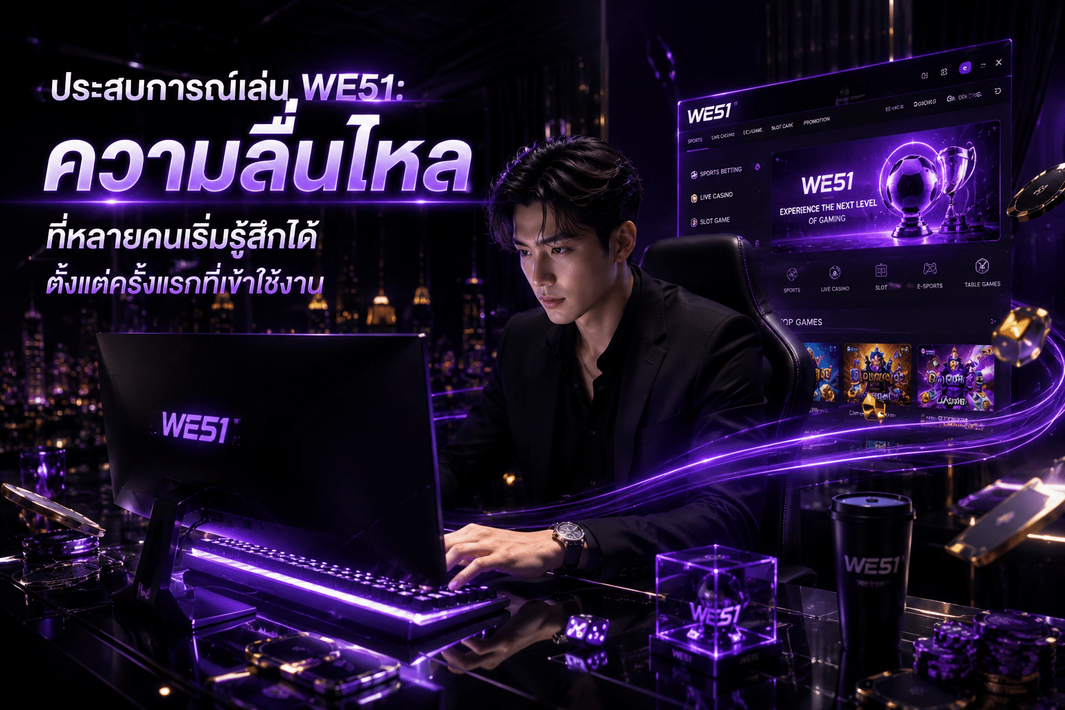 ประสบการณ์เล่น WE51: ความลื่นไหลที่หลายคนเริ่มรู้สึกได้ตั้งแต่ครั้งแรกที่เข้าใช้งาน